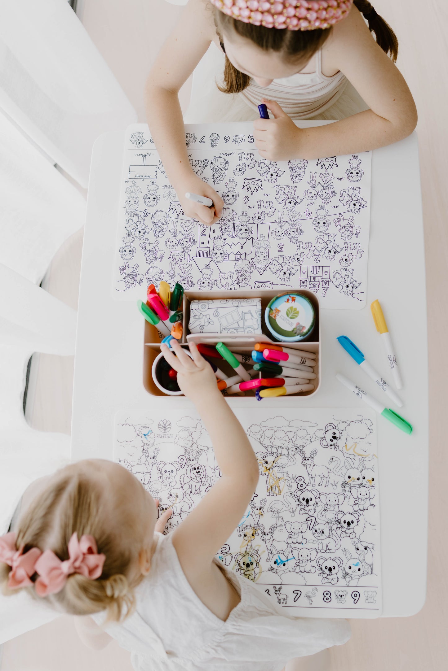 Seek n Spot Silicone Colouring Mat - Princesses