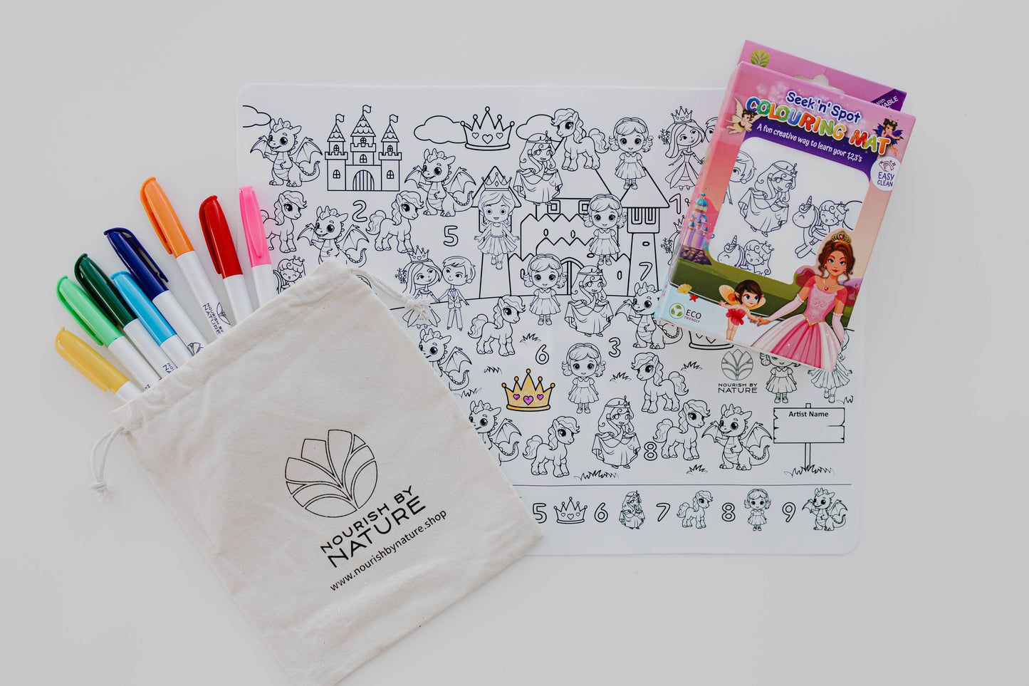 Kids Colourful Adventure Set - Fairies and Princesses